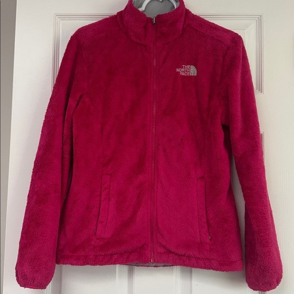 The North Face Jackets & Blazers - Women’s North Face Osito Jacket Bright Pink Size small Furry Soft
